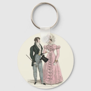 Couple Antique Wedding 1823 Man Woman Fashion Key Ring