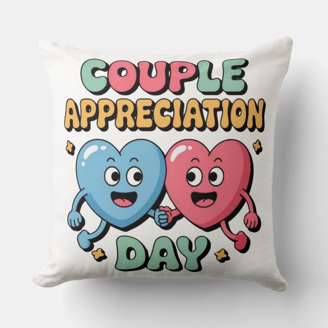 Couple Appreciation Day Cushion (Front)