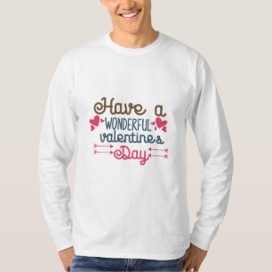 Couple Art Have A Wonderful Valentine's Day T-Shirt