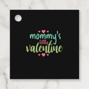 Couple Art Mummy's Little Valentine Favour Tags