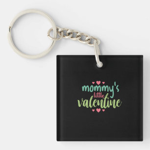 Couple Art Mummy's Little Valentine Key Ring