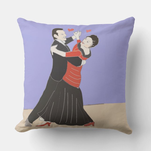  Couple Ballroom Dancing,  Cushion (Front)
