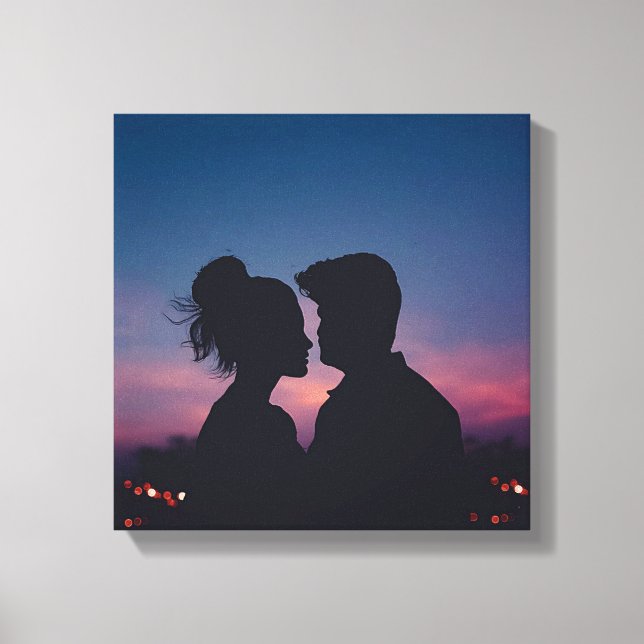 Couple Canvas Print (Front)