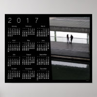 COUPLE City of Sciences Paris Calendar Poster 2017