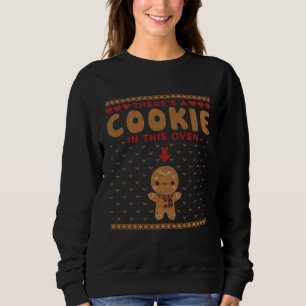 Couple Cookies In The Oven Ugly Christmas Matching Sweatshirt