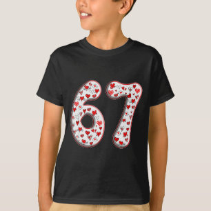 Couple Costume Duo 67 Meme Six Seven Valentines Da T-Shirt