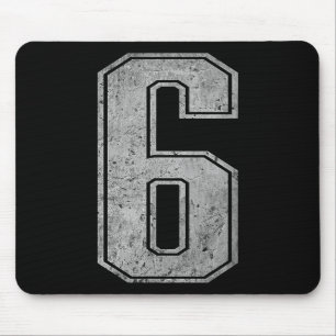 Couple Costume Duo 67 Six Seven Meme Funny Number Mouse Pad