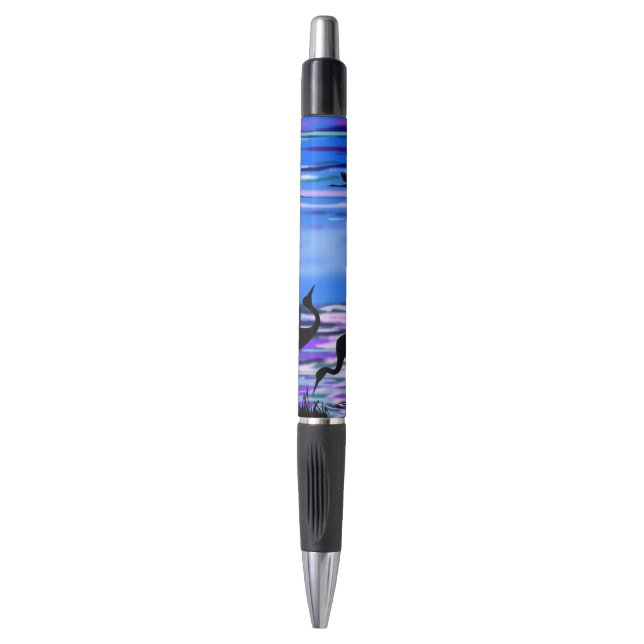 Couple Crane Pen (Front Vertical)