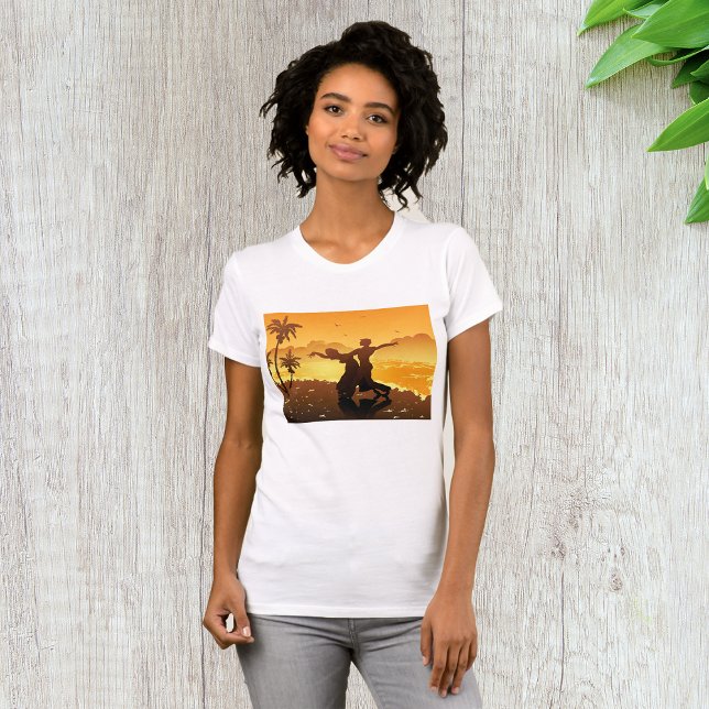 Couple Dancing On The Beach Womens T-Shirt (Creator Uploaded)