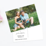 Couple Dog My Humans Getting Married Save The Date Announcement Postcard<br><div class="desc">Your dog (or cat) is like a child to you and you want to include him in your wedding? Start with a cute photo of yourself with him on your Save The Date postcards!</div>