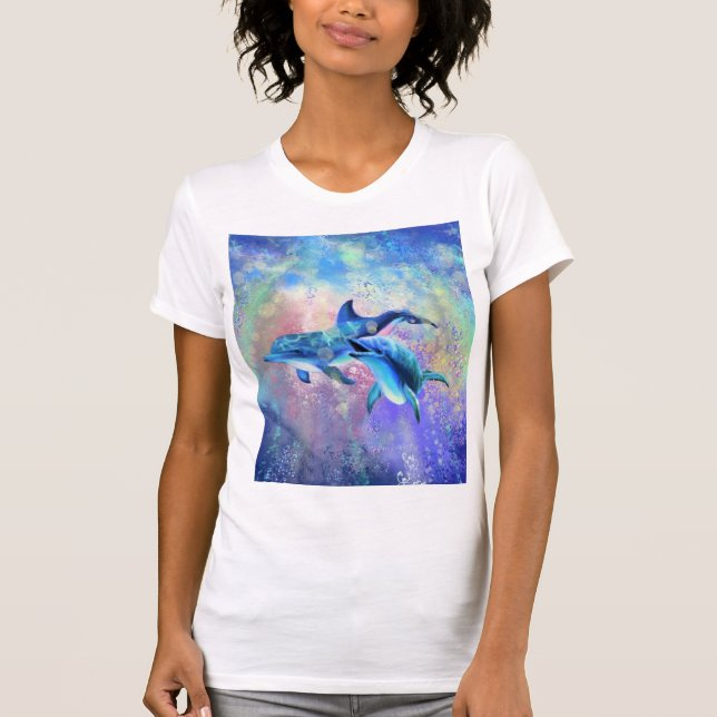 Couple Dolphin T-Shirt (Front)