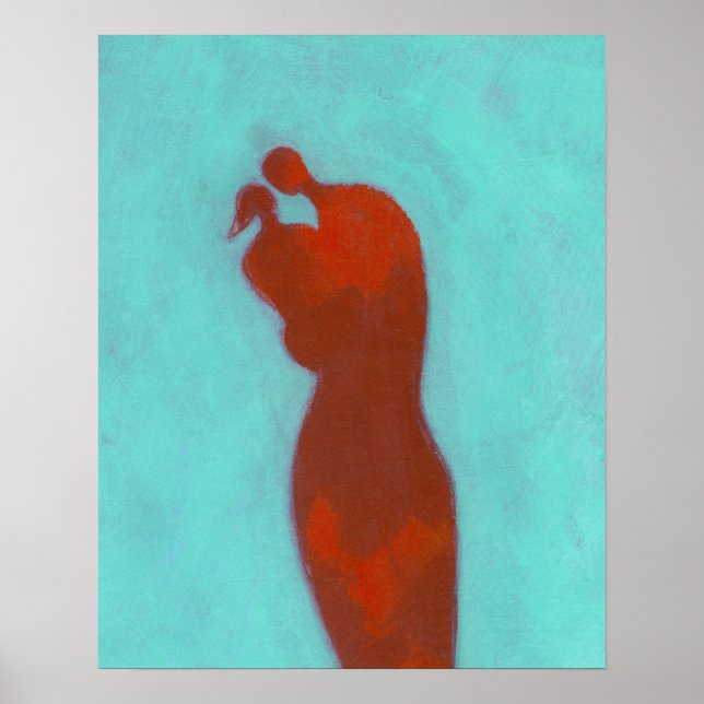 Couple Embracing Poster (Front)