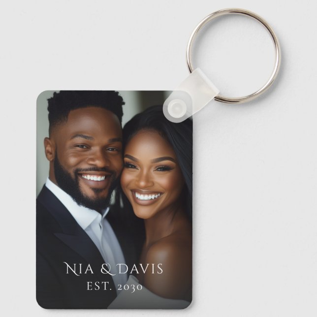Couple Est. Key Ring (Back)