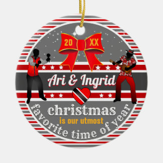 Couple / Friendship Ceramic Tree Decoration