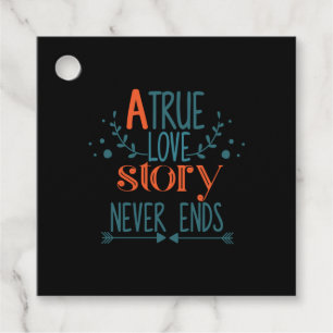 Couple Gift A True Love Story Favour Tags