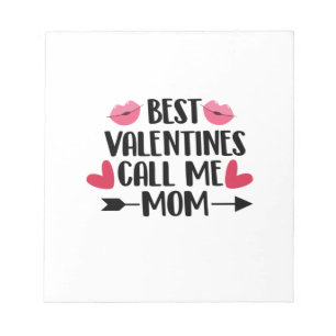 Couple Gift Best Valentines Call Me Mum Notepad