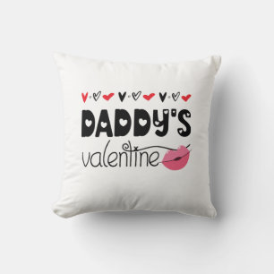 Couple Gift Daddy's Valentine Cushion