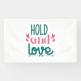 Couple Gift Hold And Love Banner