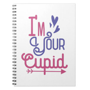 Couple Gift I Am Your Lovely Cupid Notebook