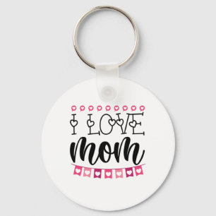 Couple Gift I Love Mum Key Ring