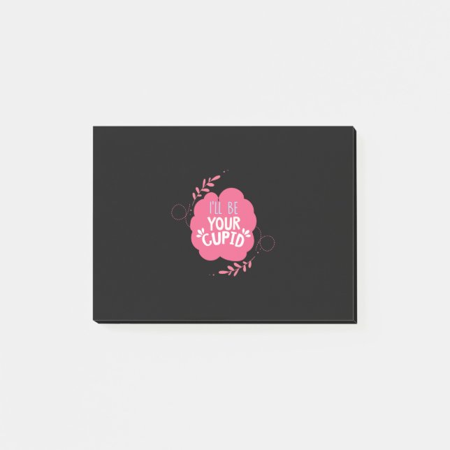 Couple Gift I Will Be Your Cupid Post-it Notes (Front)