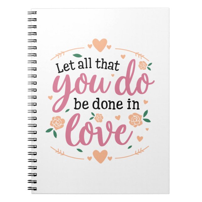 Couple Gift Let's All That You Do Notebook (Front)