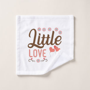 Couple Gift Little Love Wash Cloth
