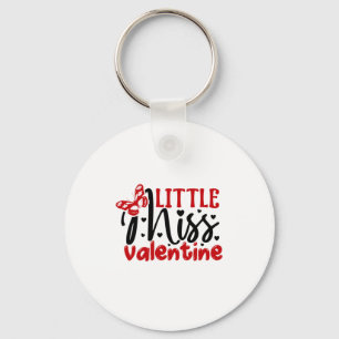 Couple Gift Little Miss Valentine Key Ring
