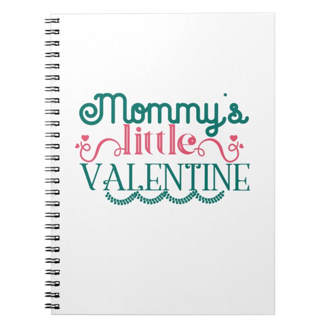 Couple Gift Mummy's Little Valentine Notebook (Front)
