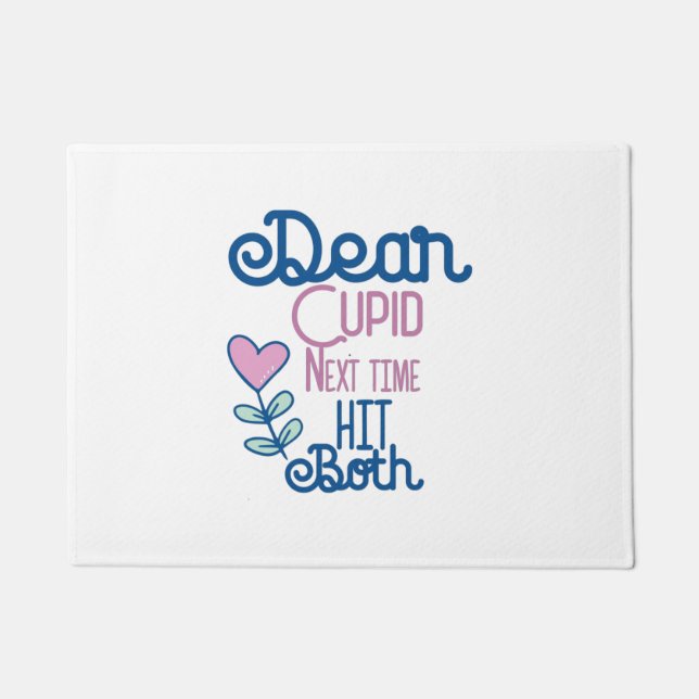 Couple Gift Next Time Hit Both Doormat (Front)