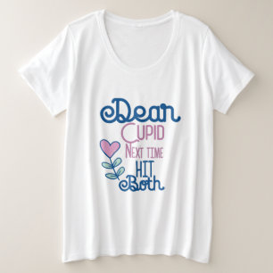 Couple Gift Next Time Hit Both Plus Size T-Shirt