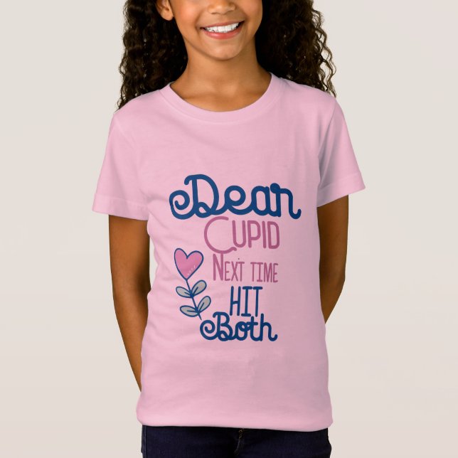 Couple Gift Next Time Hit Both T-Shirt (Front)