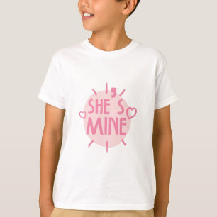 Couple Gift She Is Mine T-Shirt