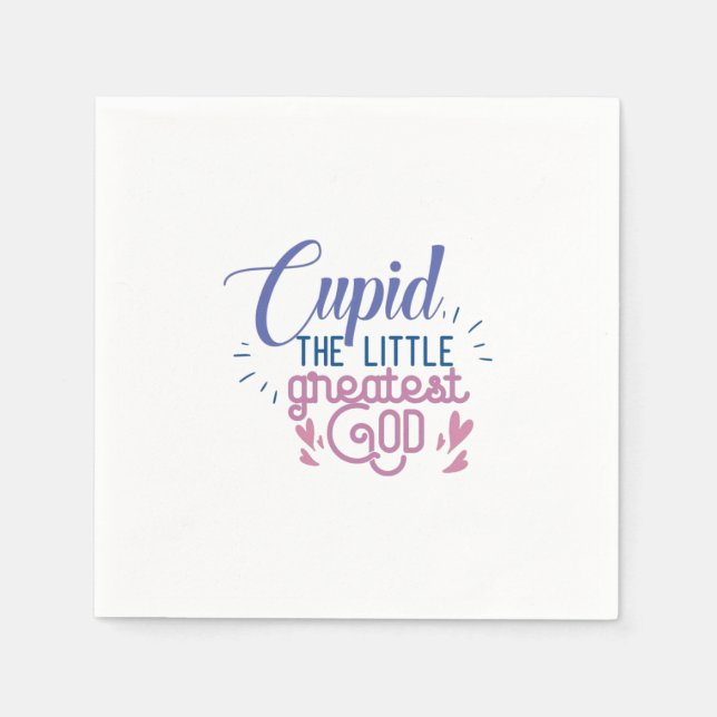 Couple Gift The Little Greatest God Napkin (Front)