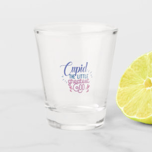 Couple Gift The Little Greatest God Shot Glass