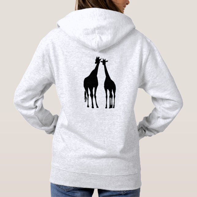Couple Giraffe Hoodie (Back)