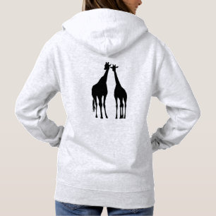 Couple Giraffe Hoodie - Choose Colour