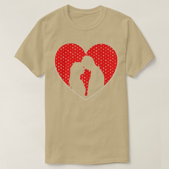 Couple Happy Valentine's Day Heartshape Loving Par T-Shirt (Design Front)