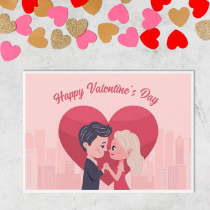 Couple in Love - Valentine's Day Card