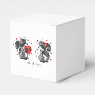 Couple In Love Wedding Hershey's Miniatures Favour Box