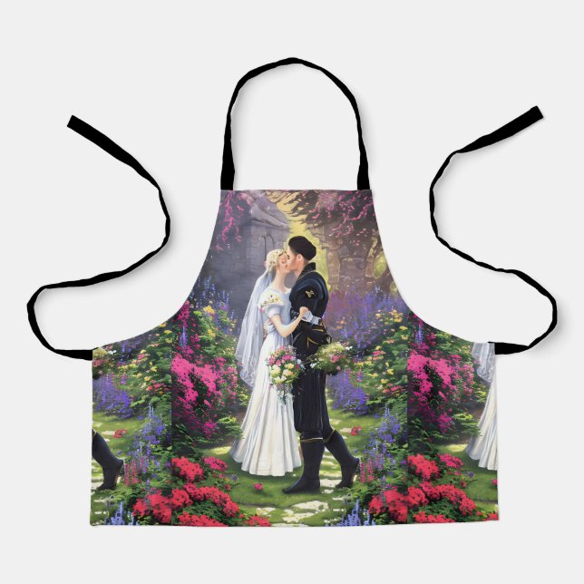 Couple in The Park-56476 Apron (Front)