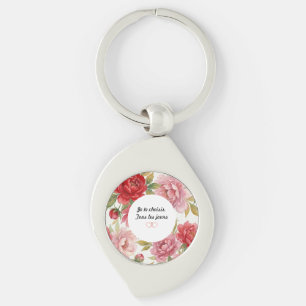 Couple Keychain – Two gazes, one story
