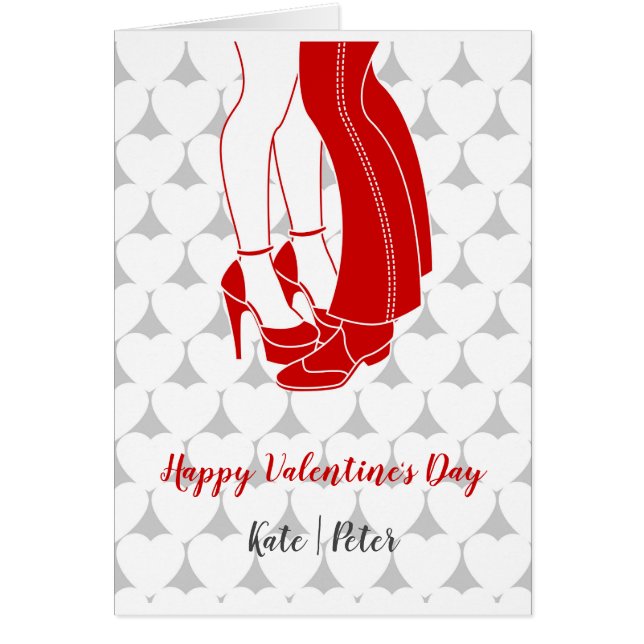 Couple kissing on Valentine's Day (Front)