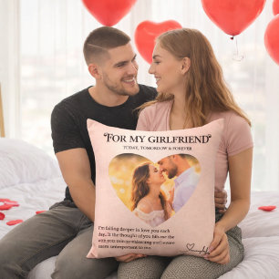 Couple Love Gift for Valentine’s Day, Anniversary Cushion