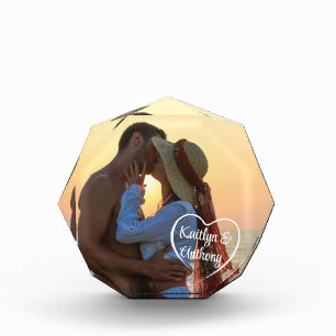 Couple Love Heart Photo Names