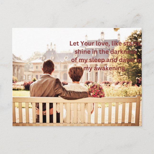 couple love postcard (Front)