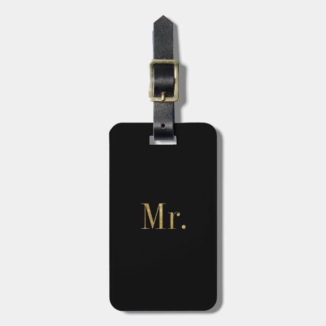Couple Luggage Tag (Front Vertical)
