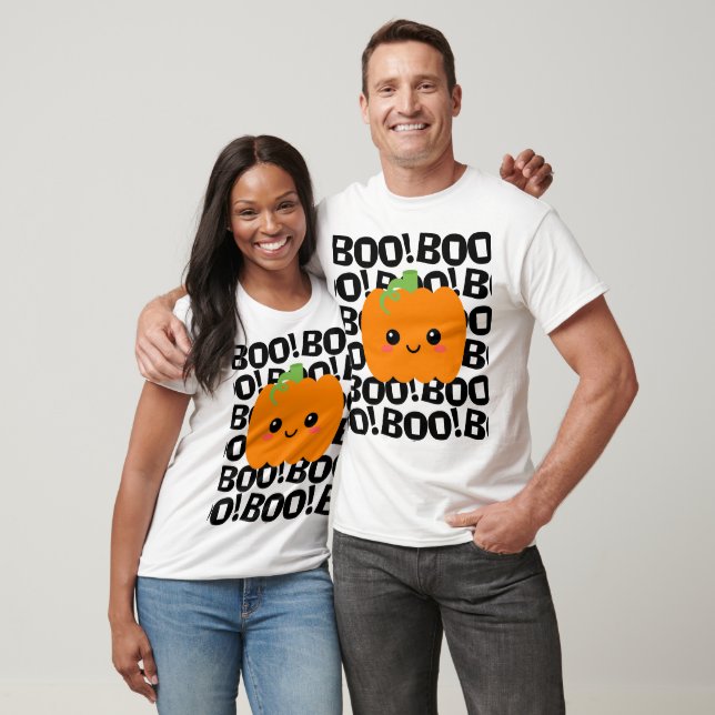 Couple Matching Halloween, Husband Wife Partner T-Shirt (Unisex)