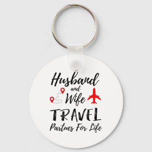 Couple Matching Husnd And Wife Travel Partners For Key Ring