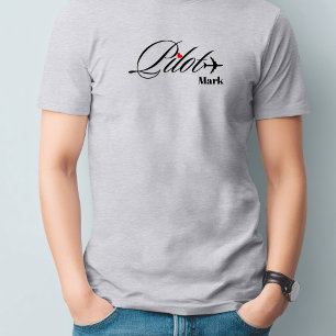 Couple Matching Pilot & Aeroplane Simple Custom T-Shirt